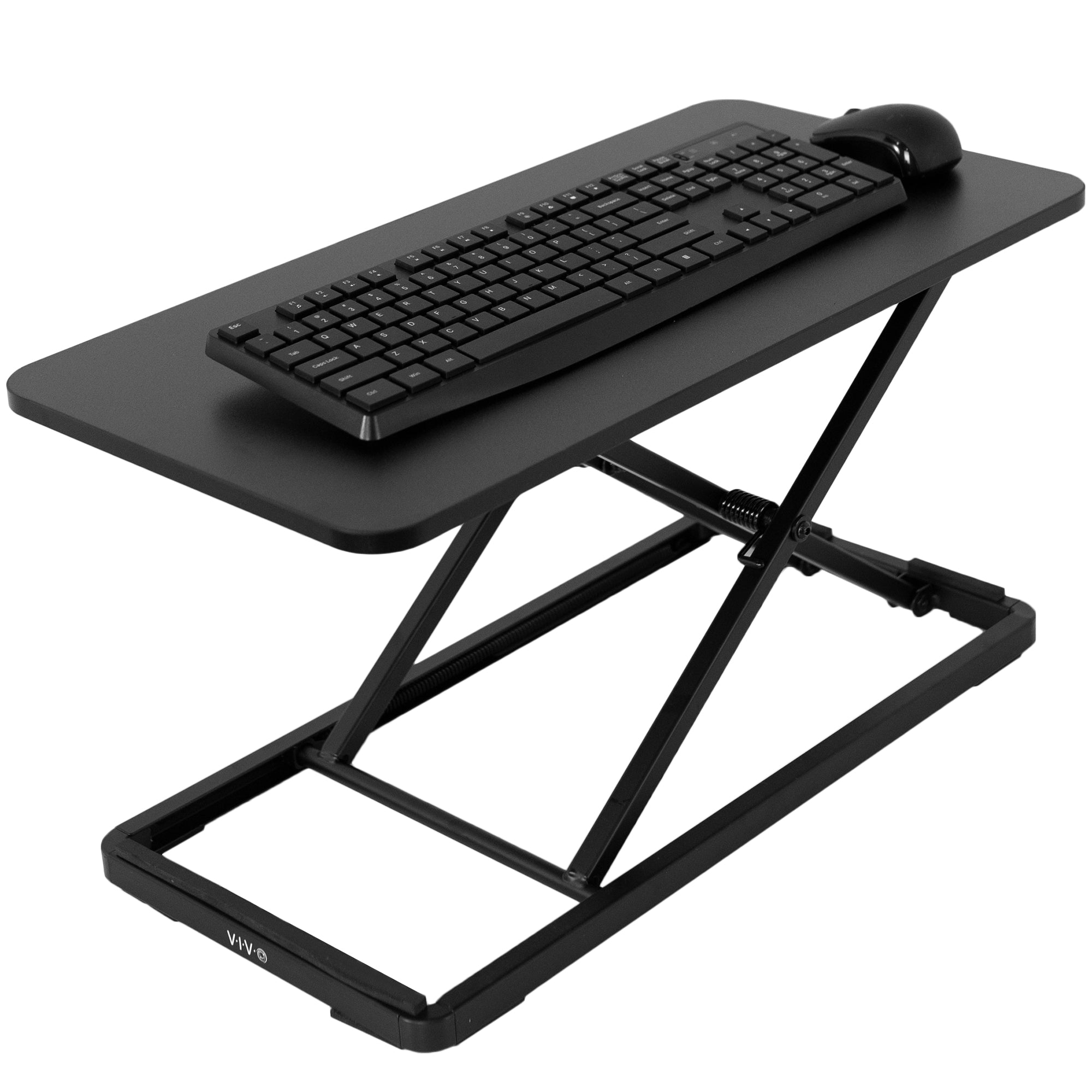 Ergonomic Single Top Manual Lift Keyboard Riser - Adjustable Height for Comfortable Typing - Perfect for Office, Gaming & Home Workspace Setup