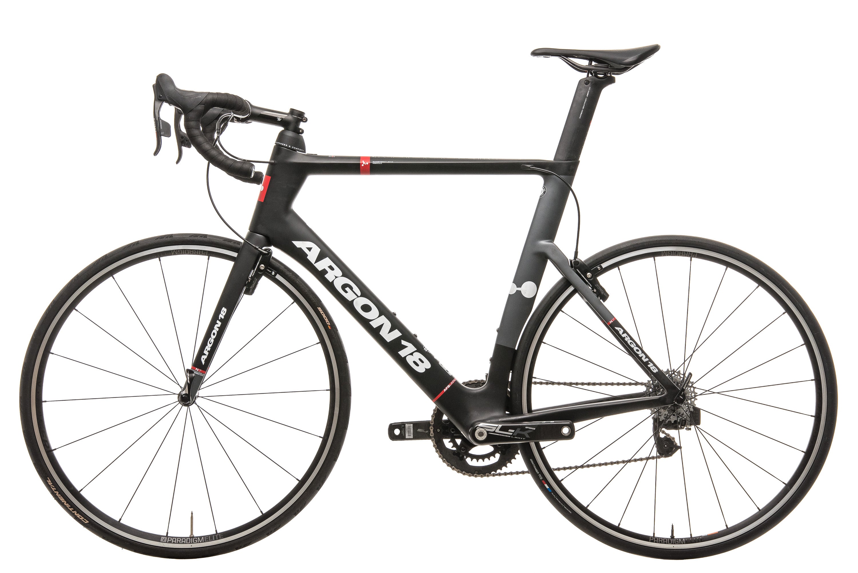 Argon 18 Nitrogen Pro Carbon Road Bike - Lightweight Racing Bicycle for Men, X-Large Size (56-58cm), 2017 Model - Perfect for Competitive Cycling & Endurance Rides