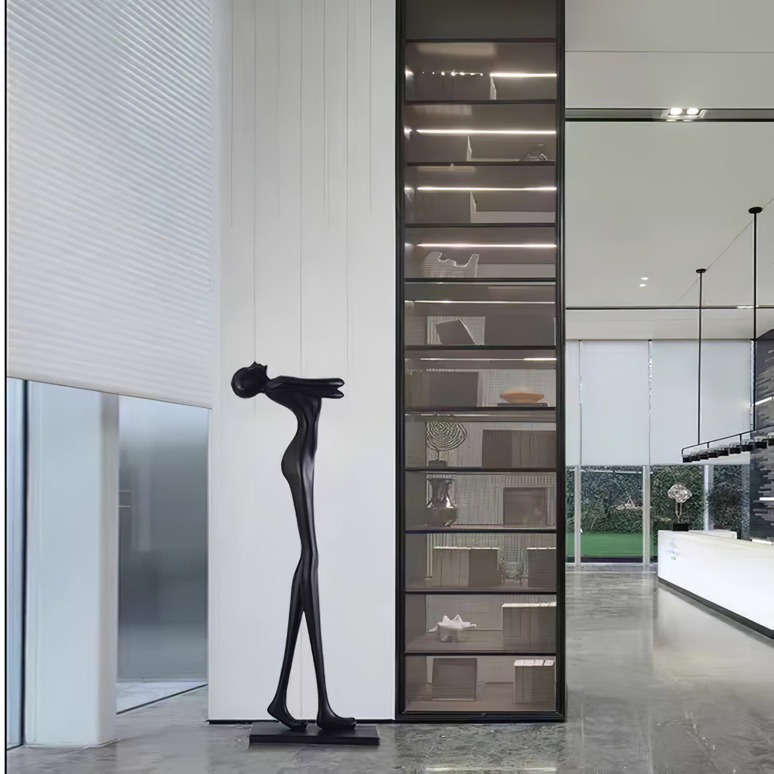 Modern Embrace Ball Sculpture Floor Lamp - Elegant Home Decor Lighting for Living Room, Bedroom, or Office - Perfect for Ambient and Accent Lighting