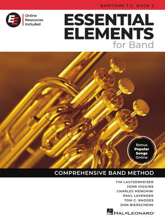 Essential Elements for Band – Baritone T.C. Book 2 with EEi: Comprehensive Band Method for Students | Perfect for School Music Programs & Private Lessons