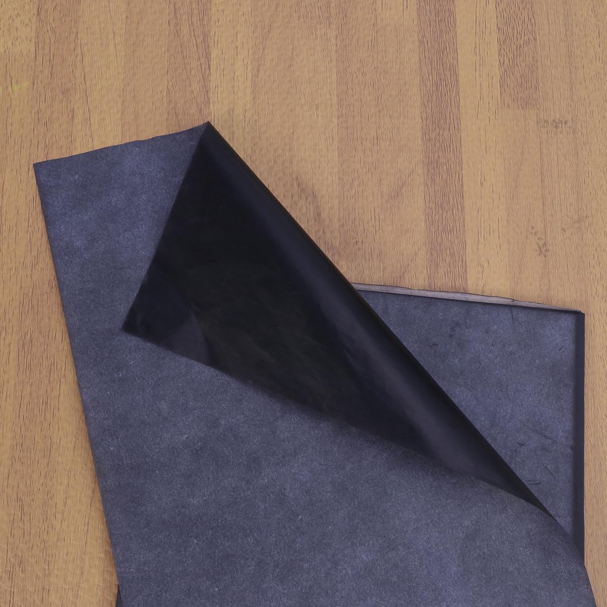 VILLCASE 100 Sheets Black Carbon Paper - Graphite Transfer Tracing Paper for Woodworking, DIY Projects, Artist Sketching on Canvas, Fabric & Paper | Perfect for Lettering, Drawing & Crafting