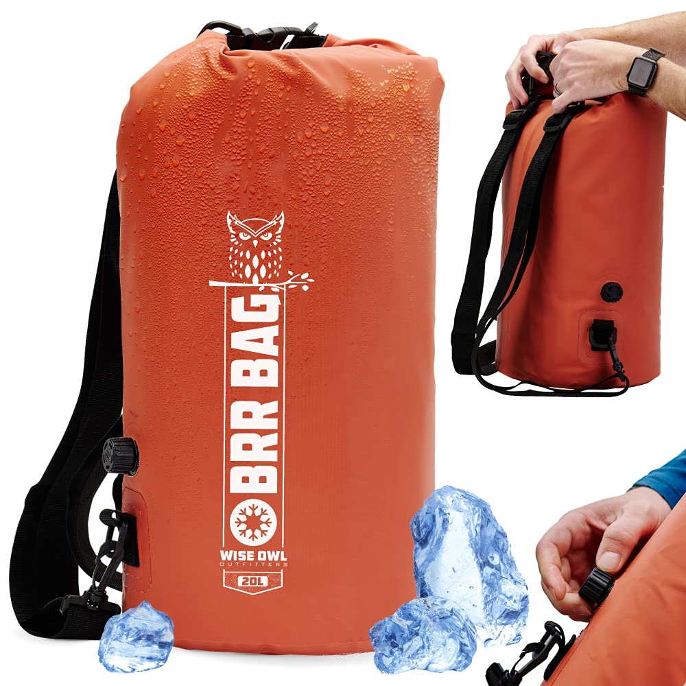 Wise Owl Outfitters Insulated Backpack Cooler - Leakproof & Waterproof Cooler Bag for Camping, Kayaking, Hiking, Picnics, Beach, Tailgating, and Outdoor Adventures - 20L & 30L