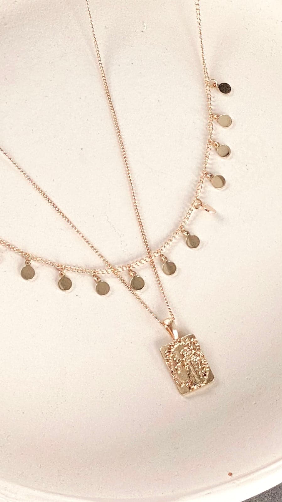 Elegant Alice Pendant Necklace - 14K Gold Plated Jewelry for Women - Perfect for Valentine's Day Gifts & Evening Parties