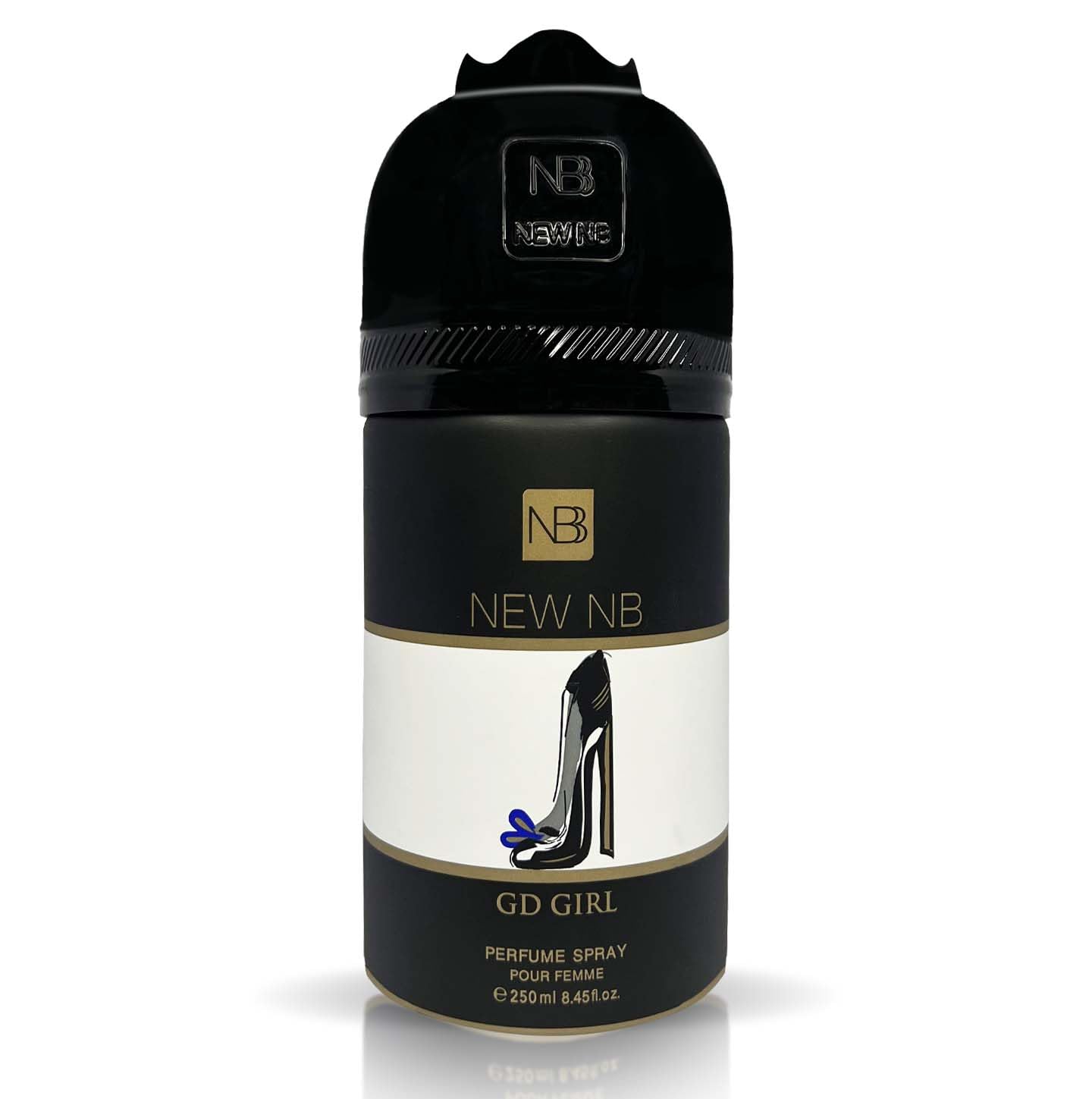 New NB GD Girl Women's Perfume Spray | 250ml | Strong Long-Lasting Fragrance for Women | Floral Fruity Scent | Gift for Her, Wife, Girlfriend | Perfect for Date Night, Office & Special Occasions