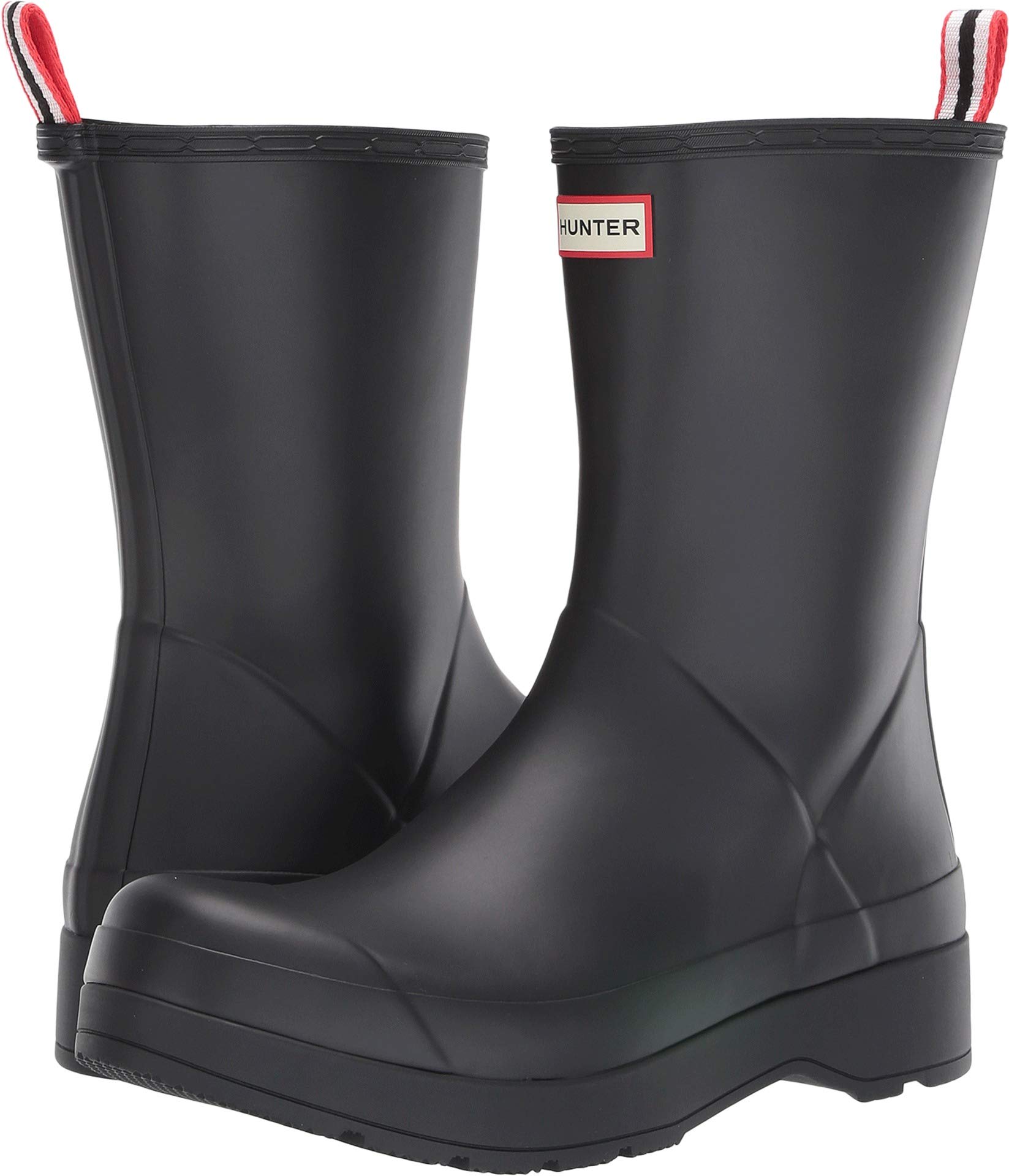 Hunter Men's Play Mid Rain Boot - Waterproof Outdoor Boots for Hiking, Gardening & Wet Weather - Comfortable & Durable Rubber Rain Boots for Men