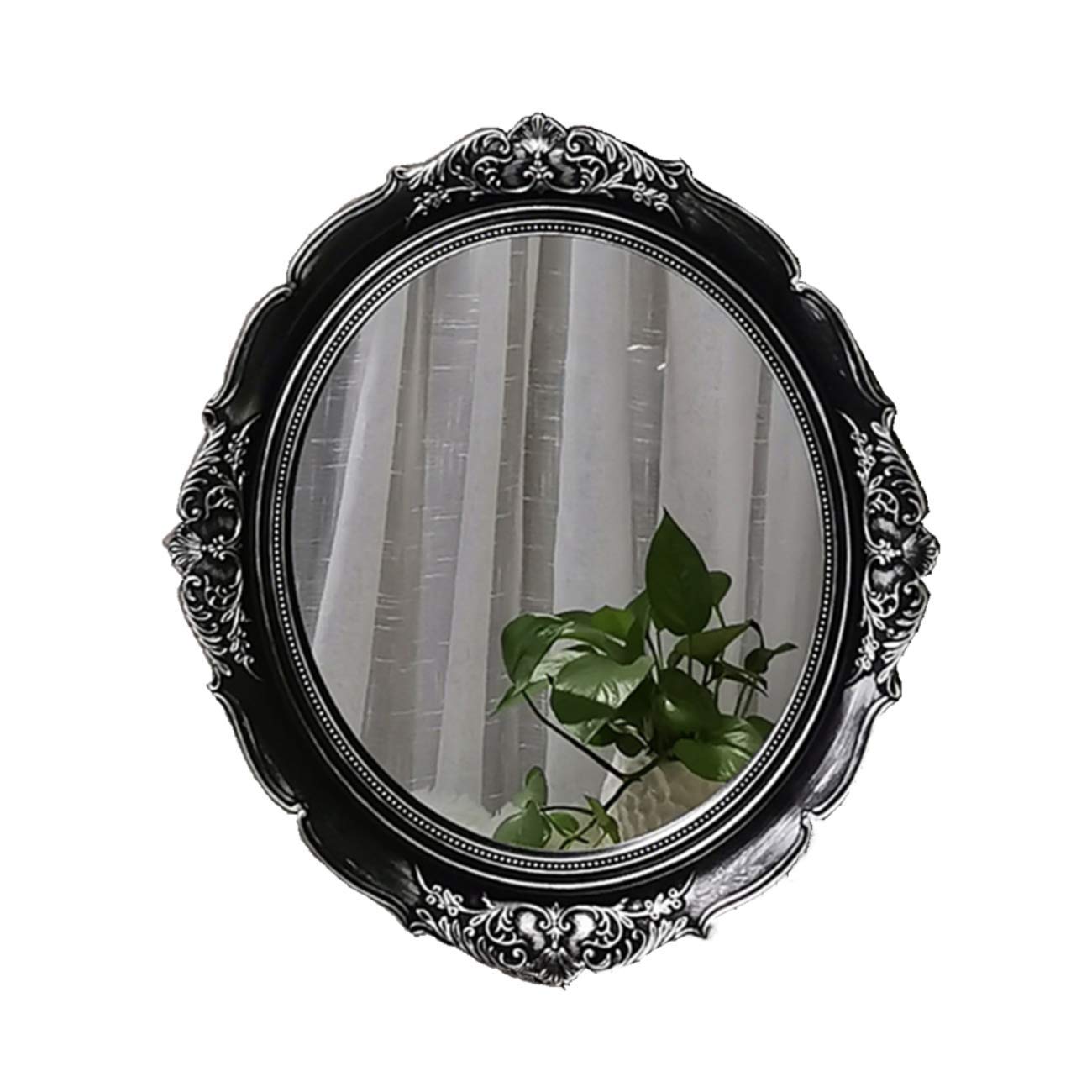 YAMFURGA Vintage Hanging Wall Mirror & Decorative Tray - 13