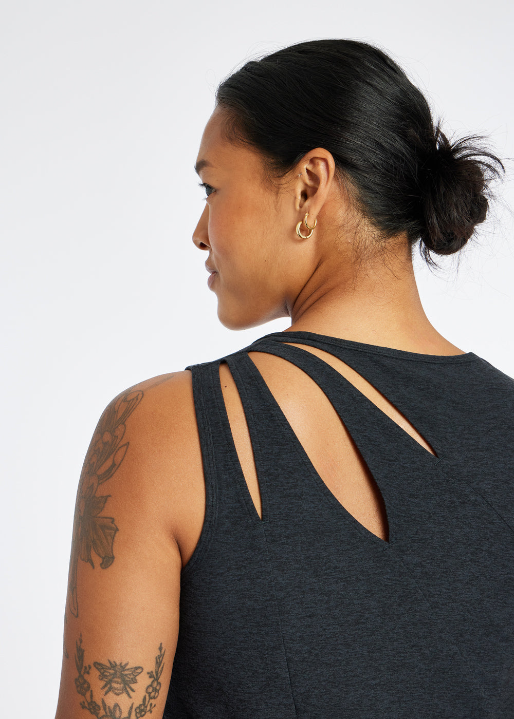 Lux Wing Tank Top for Women - Breathable Summer Sleeveless Shirt, Lightweight Casual Blouse for Gym, Yoga, Beach & Everyday Wear