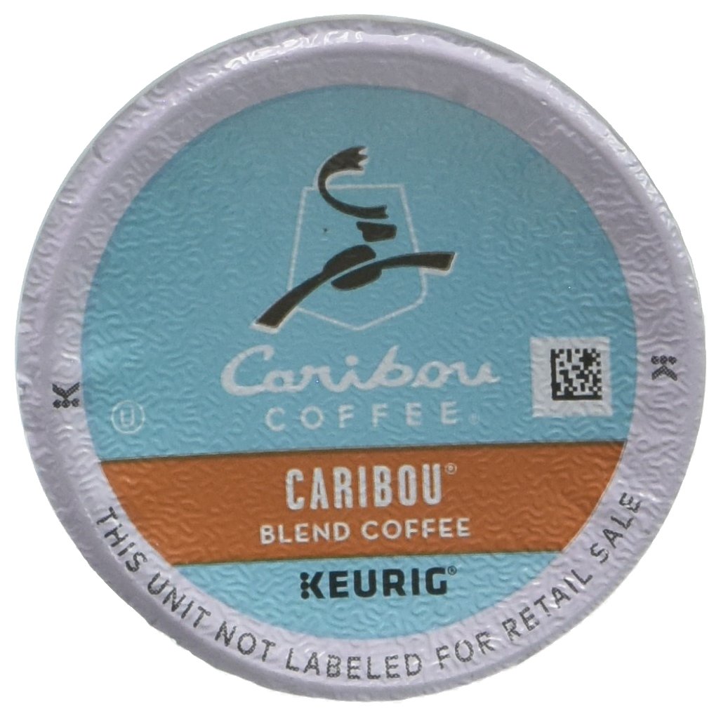 Caribou Coffee K-Cups - Caribou Blend for Keurig Brewers, 12 Count (Packaging May Vary) | Perfect for Home & Office Coffee Breaks