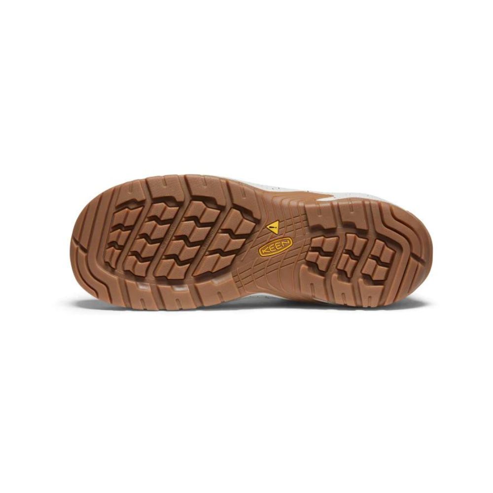 **Keen Reno MID Men's Waterproof Composite Toe Work Shoes - Grey (1027117) - Durable Safety Footwear for Construction, Hiking & Outdoor Work**