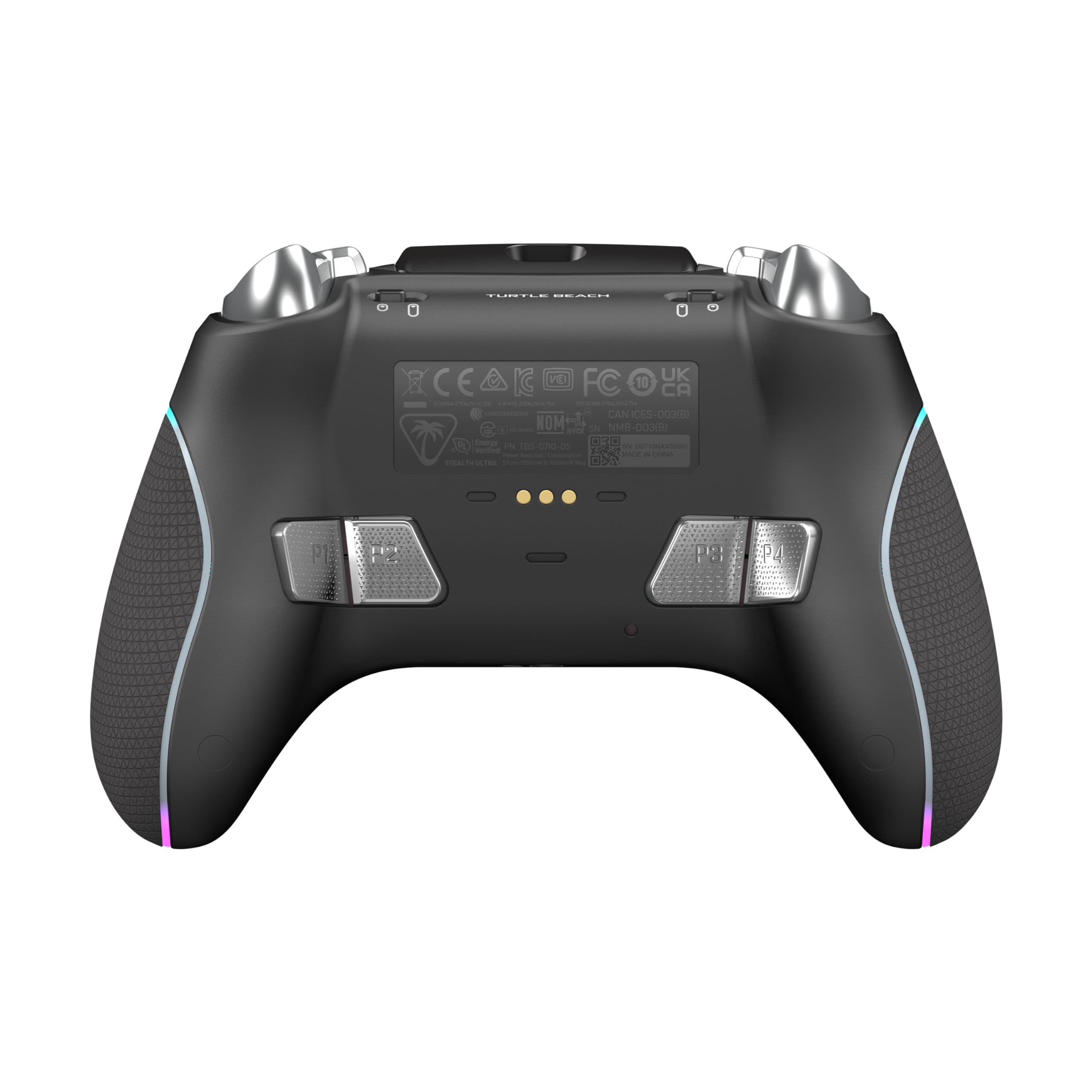 Turtle Beach Stealth Ultra Wireless Gaming Controller for Xbox Series X|S, Xbox One, PC & Android - LED Dashboard, RGB Lighting, 30-Hr Battery, Bluetooth - Perfect for Competitive Gaming & Streaming (Black)