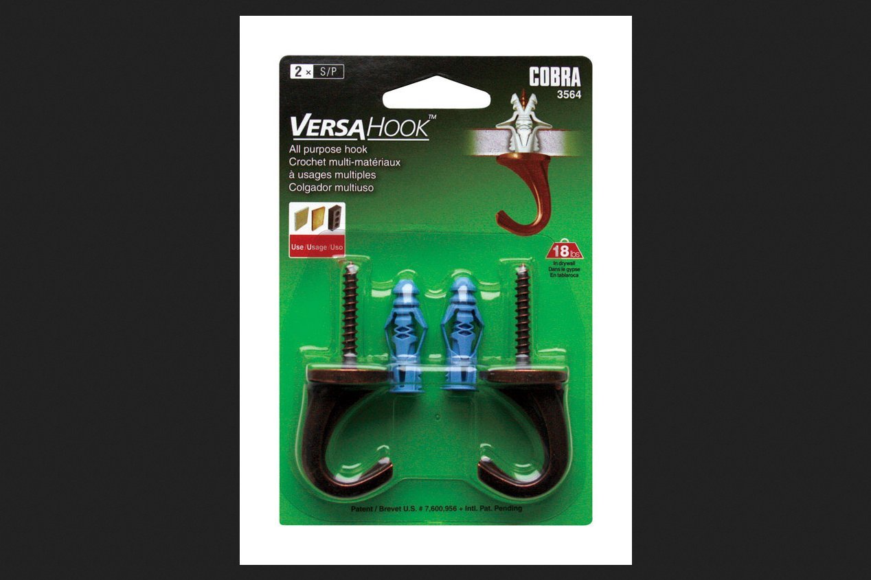 Versahook Small 20 lb Wooden Hanger - Space Saving Closet Organizer for Coats, Jackets & Heavy Clothing