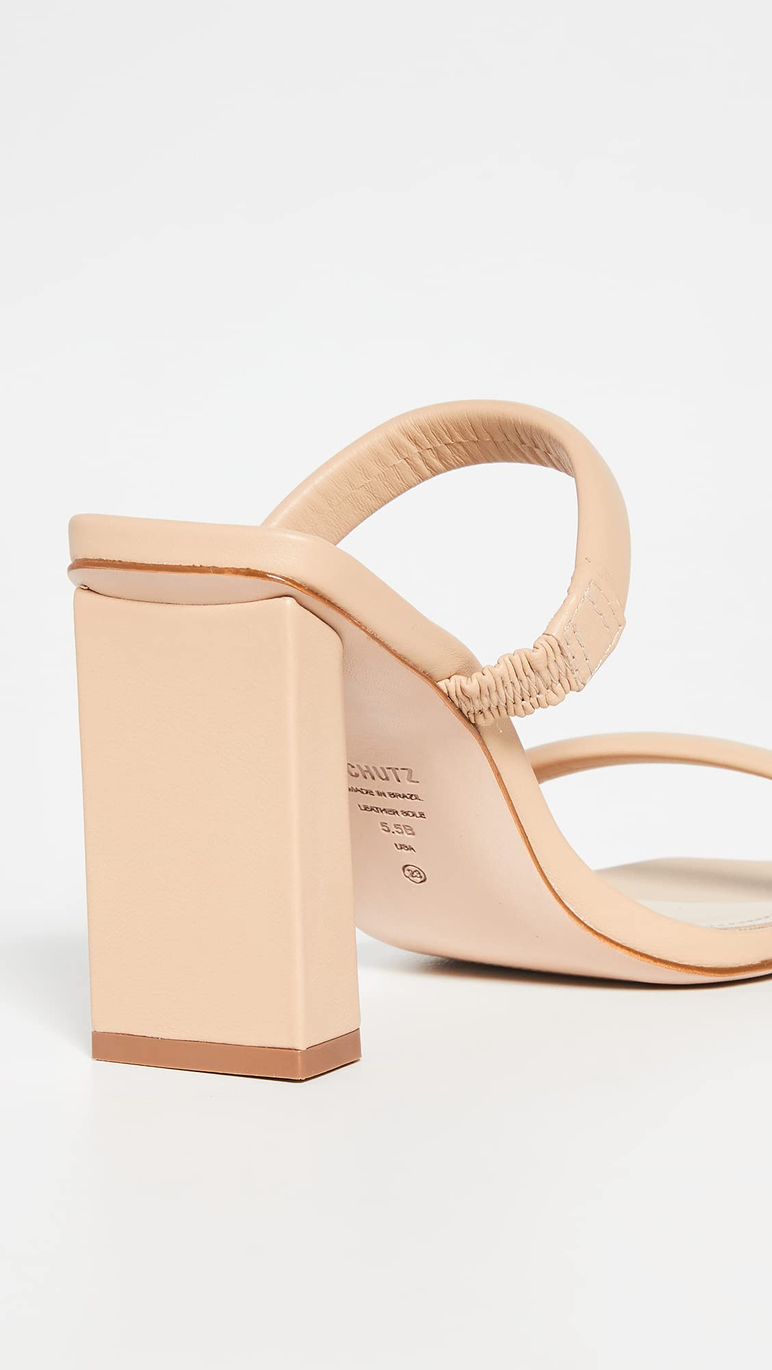 SCHUTZ Women's Ully Sandals - Comfortable Summer Slide Sandals for Women, Fashionable Open-Toe Flat Sandals with Soft Straps - Perfect for Beach, Vacation, and Casual Outings