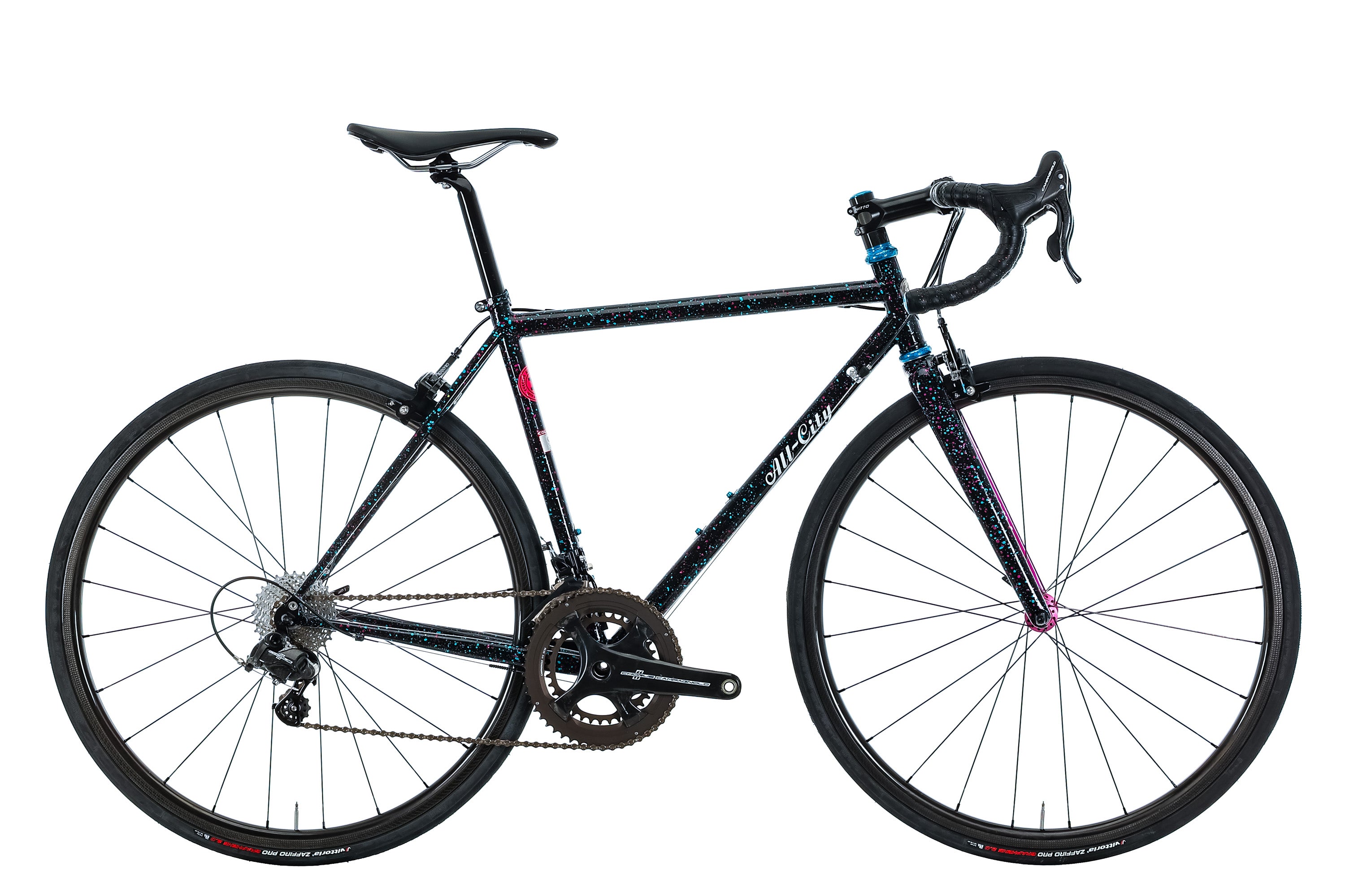 All City Mr. Pink 10th Anniversary Edition Road Bike 2018 - 49cm Lightweight Aluminum Frame for Urban Commuting & Weekend Rides