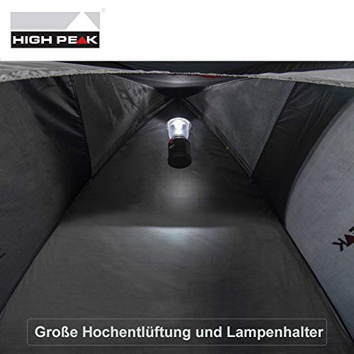 High Peak Monodome XL 4-Person Camping Tent - Lightweight Dome Tent with Bathtub Floor for Outdoor Adventures, Festivals & Family Camping Trips