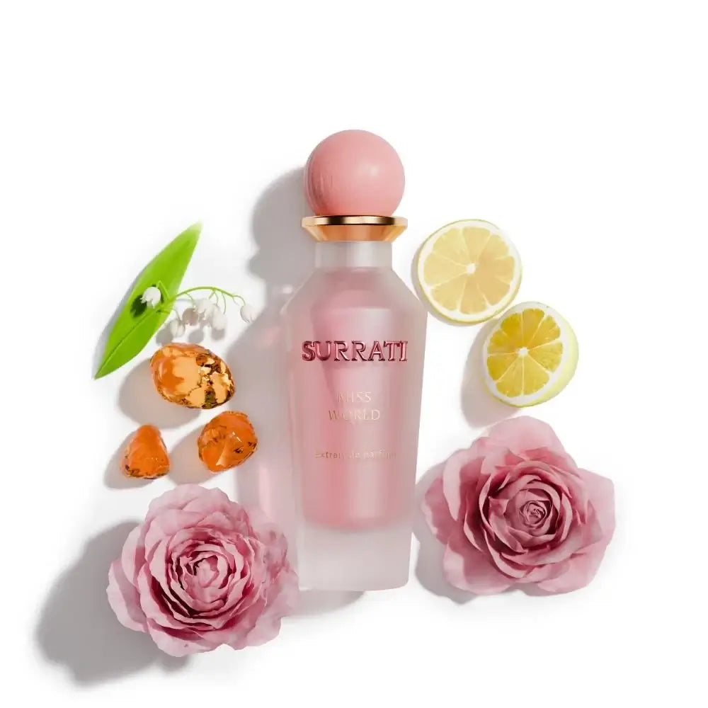 Miss World Eau de Parfum for Women - 5.07 Fl Oz (150ml) Luxury Floral Fragrance, Long-Lasting Perfume for Daily Wear, Date Nights & Special Occasions
