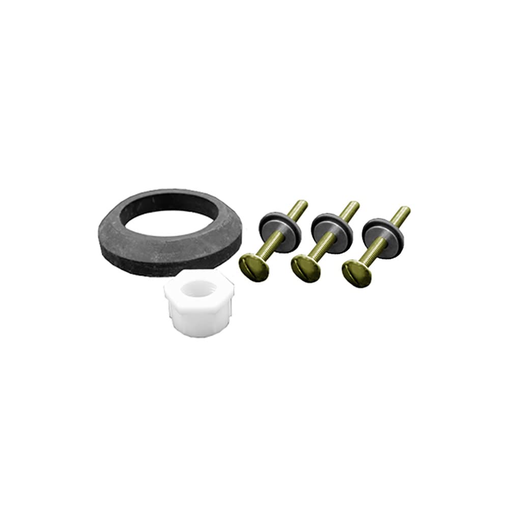 Jones Stephens C03260 Mansfield Tank to Bowl Kit - Universal Toilet Repair Kit for Leaking Tanks, Easy Installation - Perfect for Bathroom Plumbing Repairs & Home Maintenance
