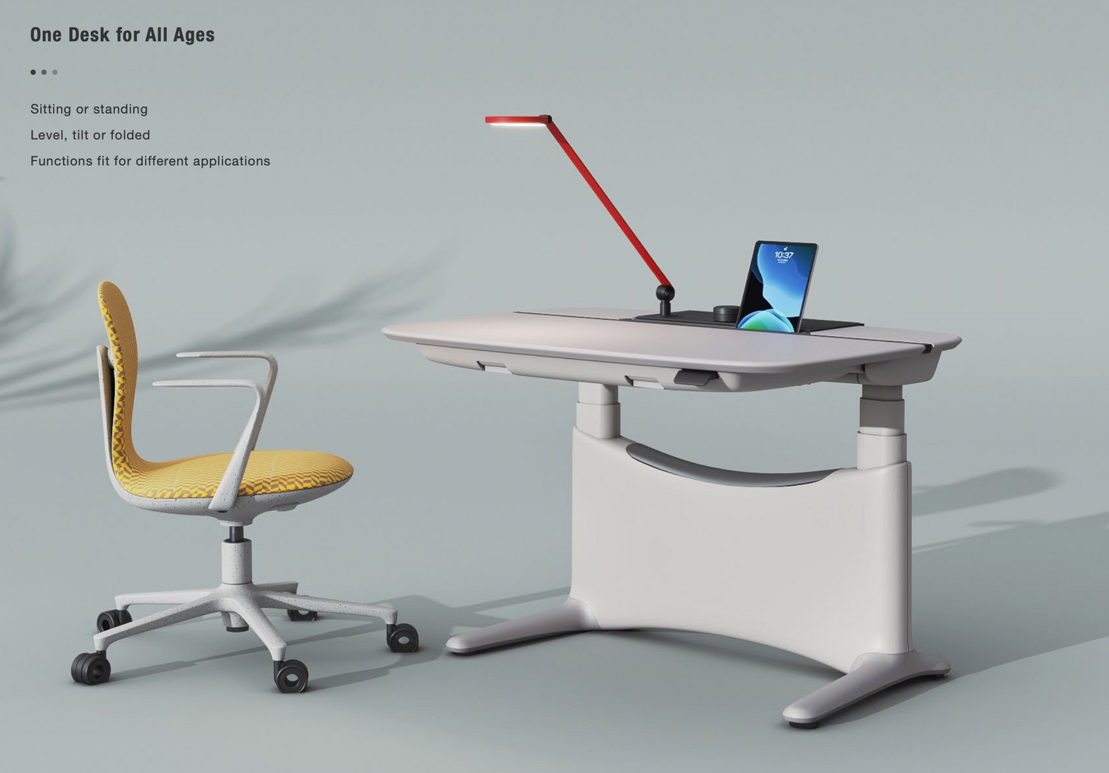 1.2m UFOU UPON Electric Standing Desk - Height Adjustable Motorized Sit Stand Workstation for Home & Office - Perfect for Ergonomics, Remote Work & Productivity