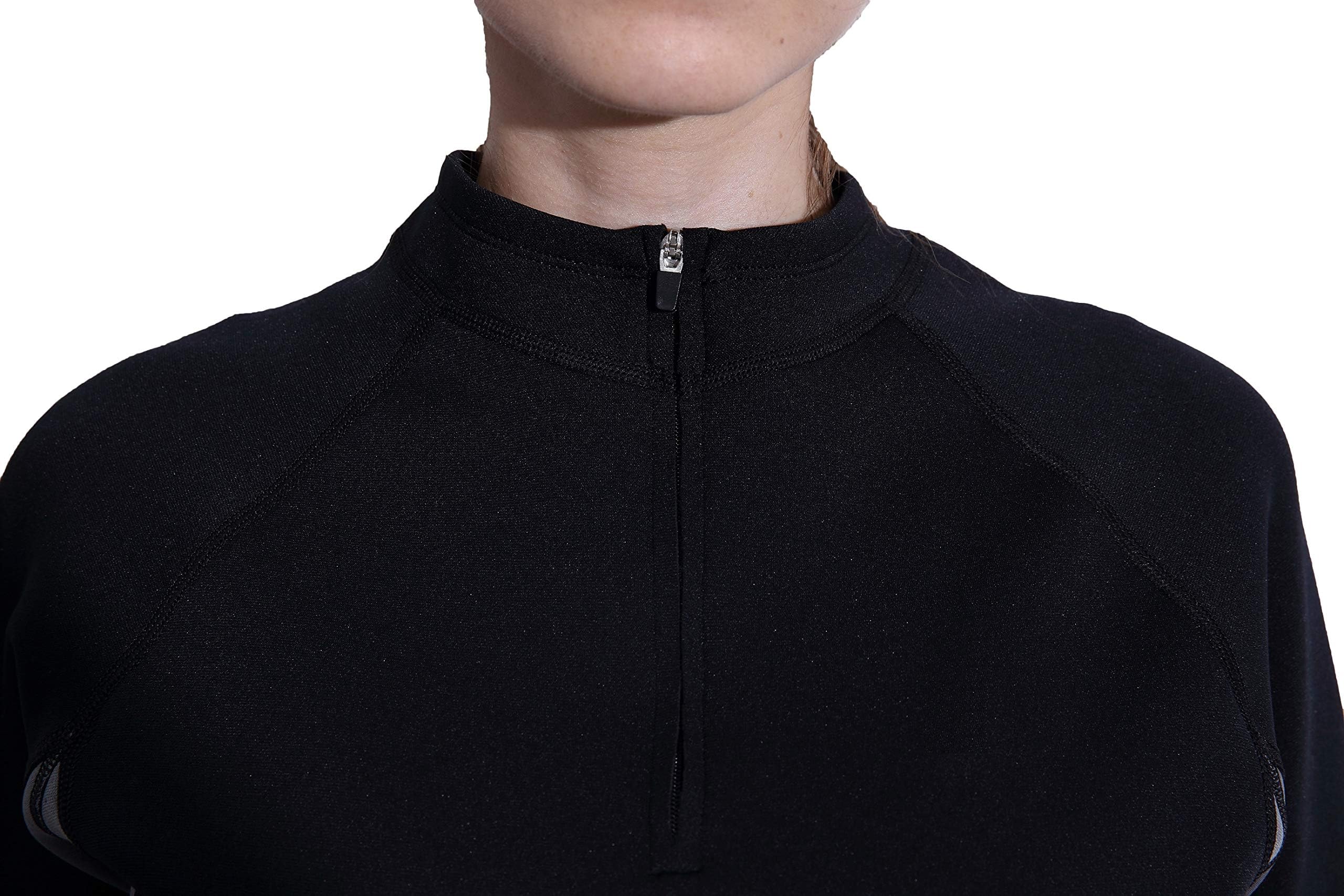 ValentinA Women's Hot Thermo Body Shaper Slimming Long Shirt - Workout & Sauna Sweat Suit for Abdominal Fat Burning & Weight Loss - Perfect for Gym, Yoga & Home Fitness