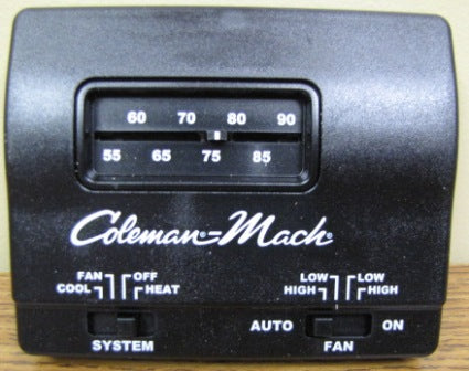 12V A/C Thermostat with Heat & Cool Function - Black - Perfect for Car, RV, and Marine Climate Control Systems