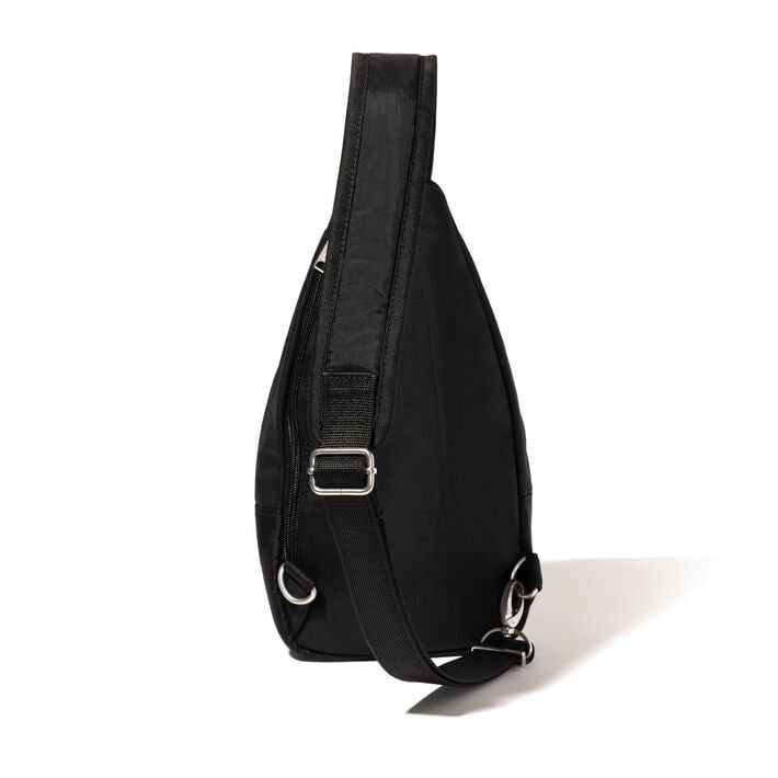 Baggallini Securtex Anti-Theft Crossbody Sling Bag for Women - RFID Blocking, Lightweight & Secure Travel Purse - Perfect for Day Trips, Commuting, and Shopping