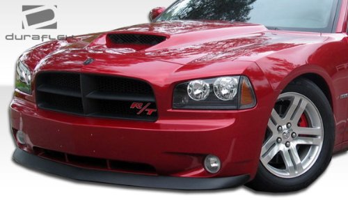 Duraflex Daytona Style Front Lip Spoiler for 2006-2010 Dodge Charger - 1PC ABS Plastic Body Kit - Enhance Aerodynamics & Sporty Look for Street Racing & Car Shows