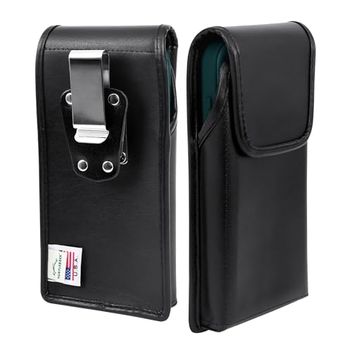 Vertical - Leather w/ Metal Clip