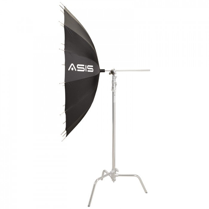 Asis Illumus 5' Parabolic Umbrella - Professional Photography Lighting Reflector for Studio Portraits & Product Shoots - Perfect for Indoor/Outdoor Photo Sessions, YouTube Videos & Commercial Photography