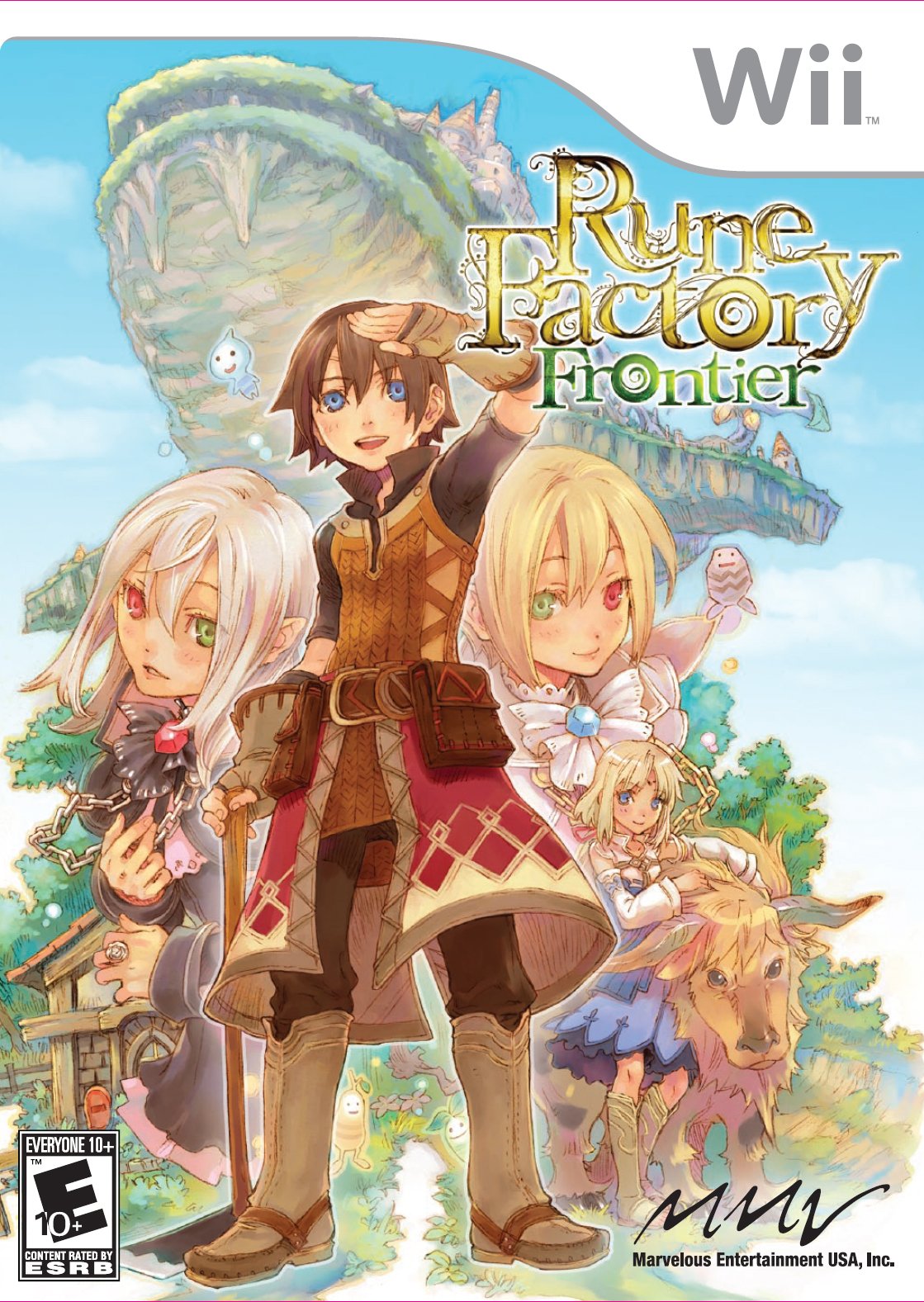 Rune Factory: Frontier - Nintendo Wii Game - Fantasy Farming & Adventure RPG for Family Fun & Relaxing Gameplay