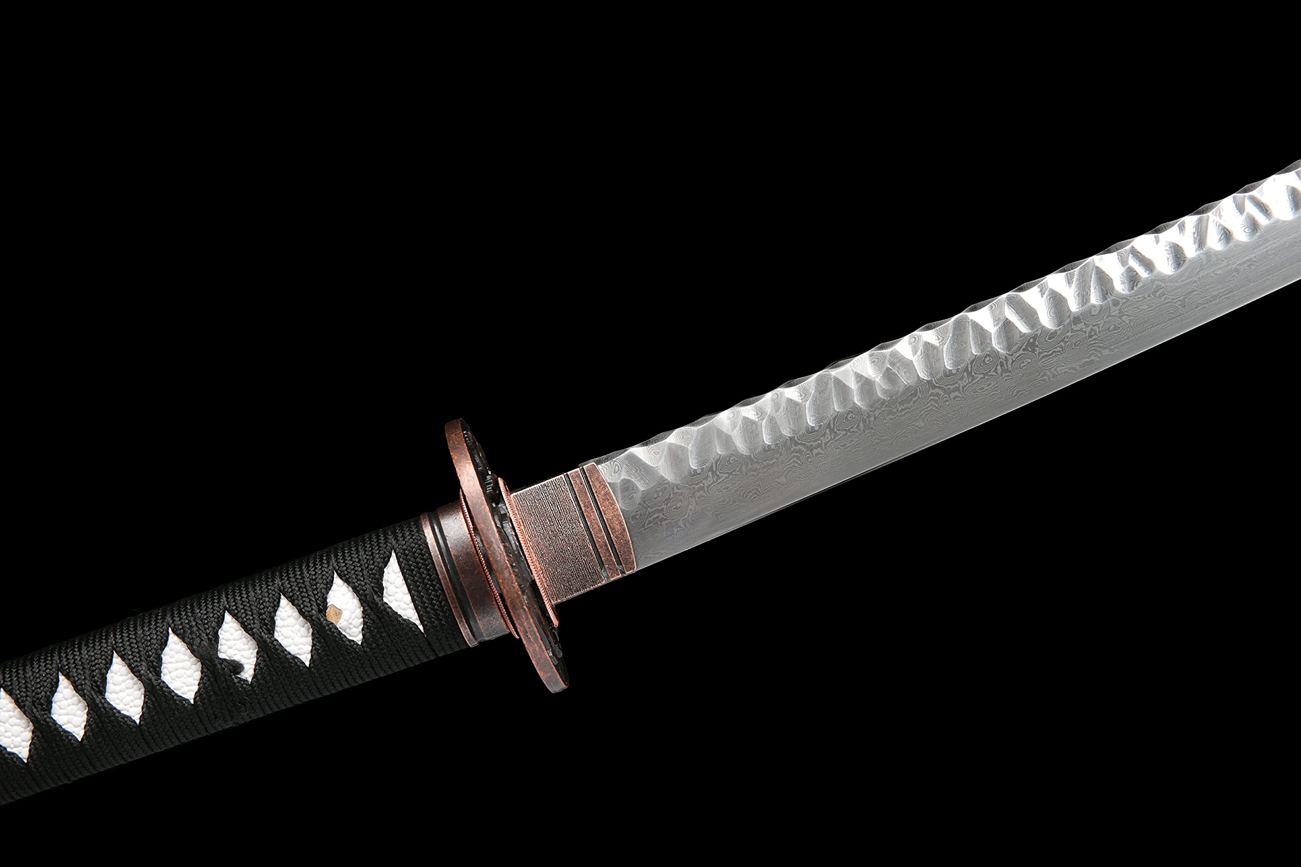 Ryujin Fujiwara Series Damascus Steel Samurai Sword - 41