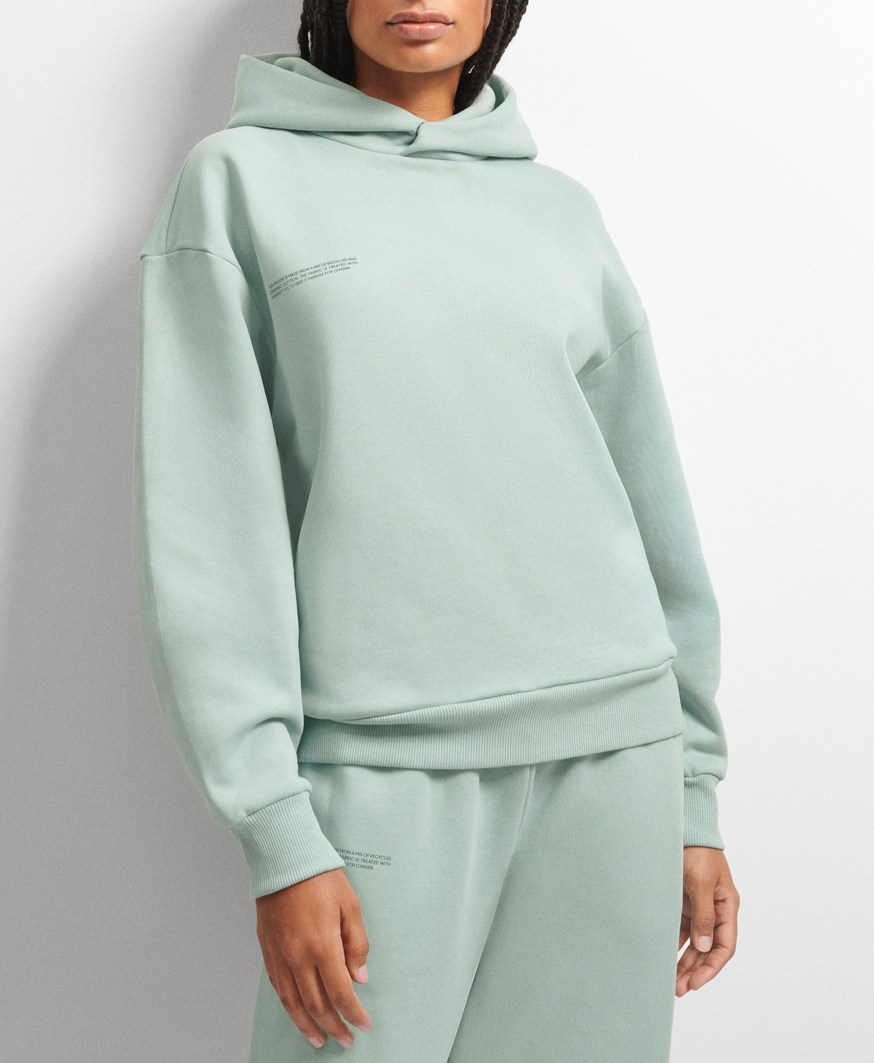 Pangaia DNA Heavyweight Hoodie for Men & Women - Eco-Friendly Fleece Pullover with Kangaroo Pocket - Perfect for Winter, Gym & Casual Wear