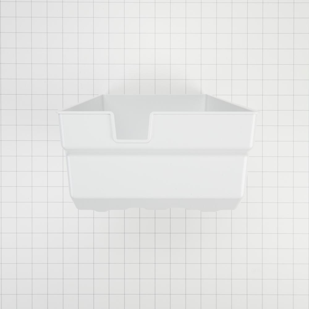 Amana W11436901 Side-by-Side Refrigerator Ice Maker Bin - Replacement Part for Easy Ice Storage & Dispensing in Kitchen & Home