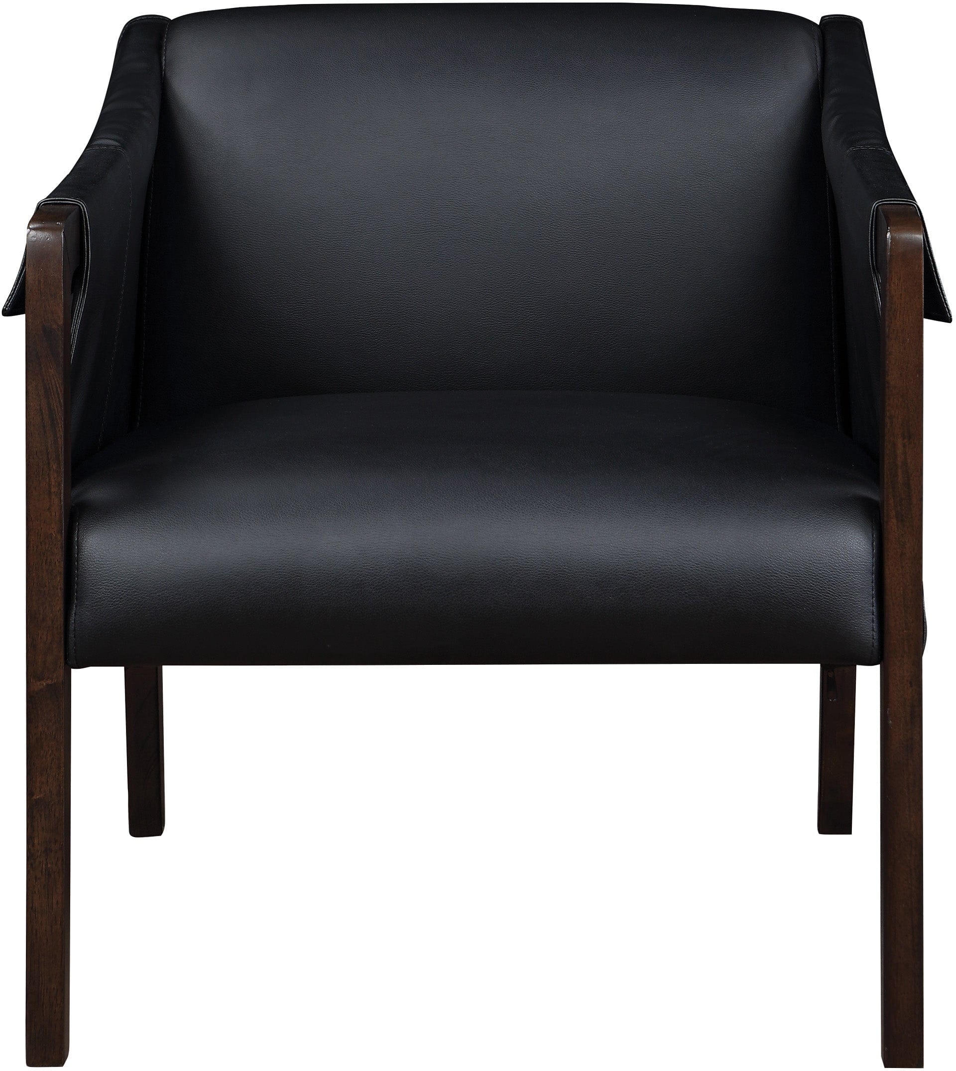 Office Star Parkfield Accent Chair - Modern Upholstered Lounge Chair for Living Room, Office & Reading Nook - Comfortable Mid-Century Style Armchair with Wooden Legs (PKF)