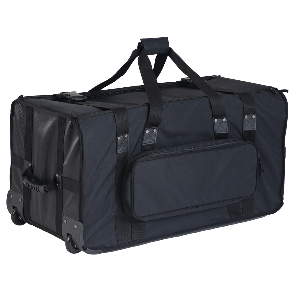 Dixon Jet Set Rolling Drum Set & Hardware Bags - Professional Portable Drum Kit Case for Musicians | Perfect for Gigs, Tours & Music Performances