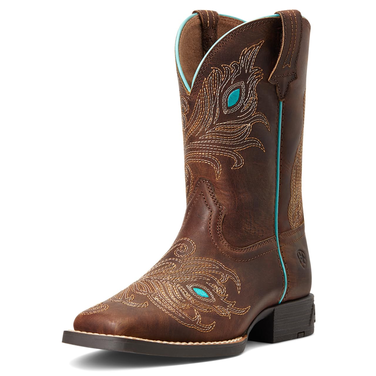 Ariat Kids' Bright Eyes II Western Boots - Durable & Stylish Cowboy Boots for Boys & Girls - Perfect for Rodeo, Horse Riding & Outdoor Adventures