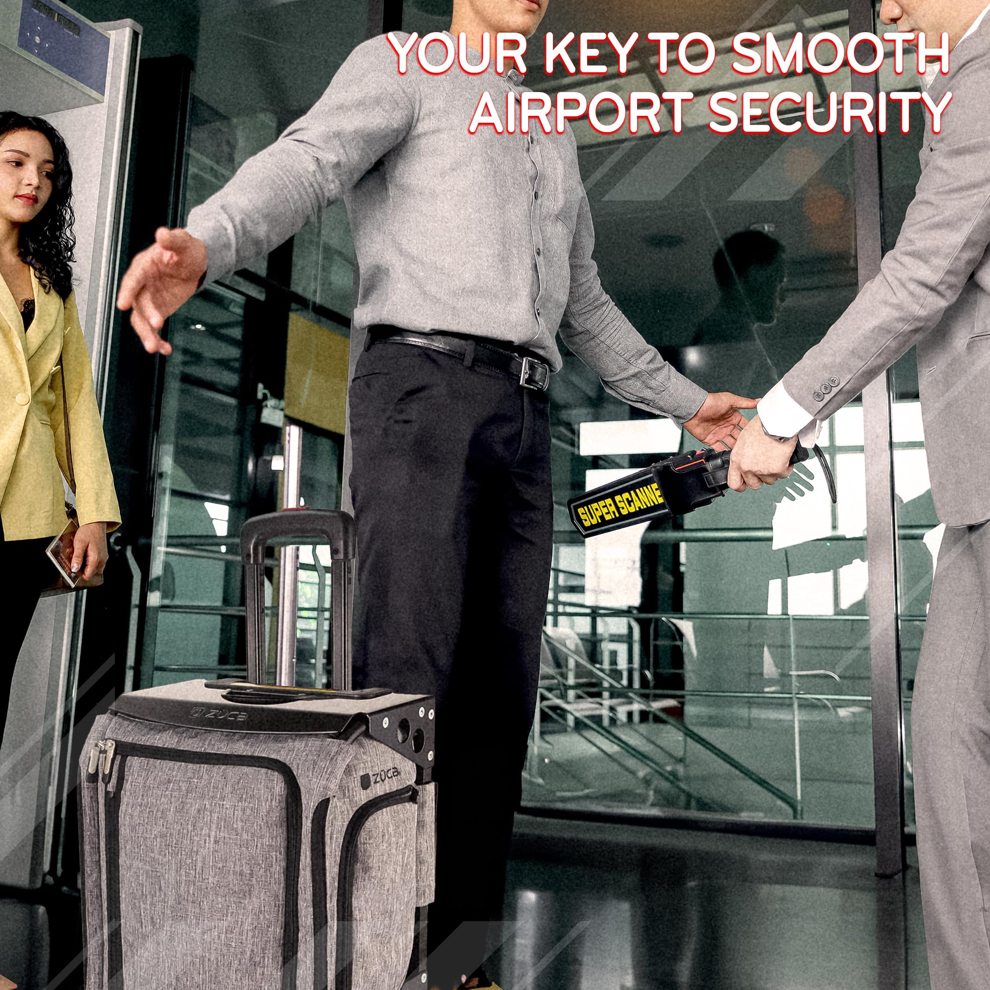 ZUCA Navigator 20-Inch Carry-On Suitcase with Built-In Seat | Airline Approved Luggage with Smooth Wheels & Ultimate Organization | Perfect for Business Travel & Family Vacations | Heather Gray Bag with Silver Frame