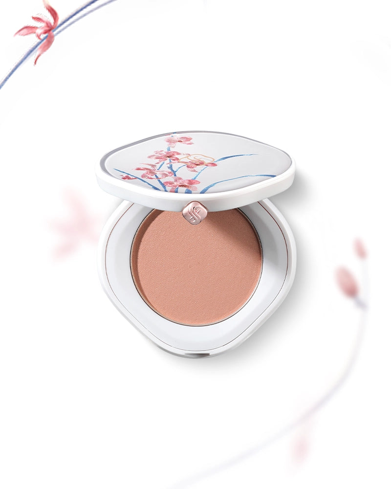 Ethereal Flush Smooth Powder Blush - Ode to Embroidery | Long-Lasting Natural Matte Blush Makeup for Cheeks | Perfect for Everyday Wear & Special Occasions