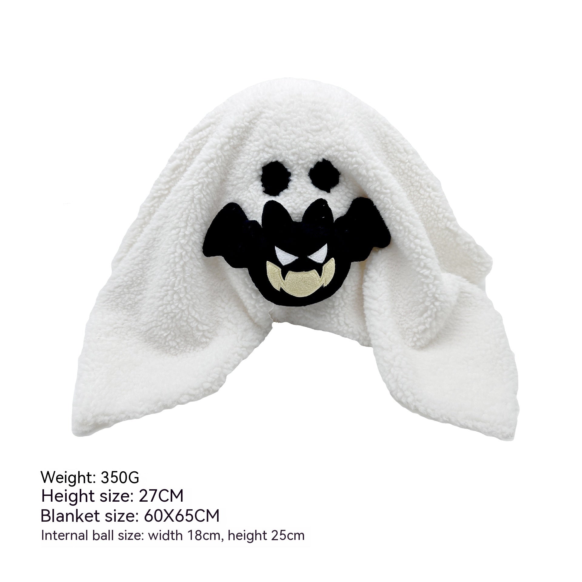 Halloween Ghost Plush Toy - Cute Soft Plushie Doll for Halloween Decorations & Party Favors | Perfect for Home Decor, Party Supplies & Spooky Gift Ideas