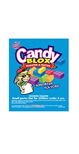 Dubble Bubble Candy Blox - Assorted Uncoated Bubble Gum (11 lbs Bulk) - Perfect for Parties, Events, and Candy Buffets