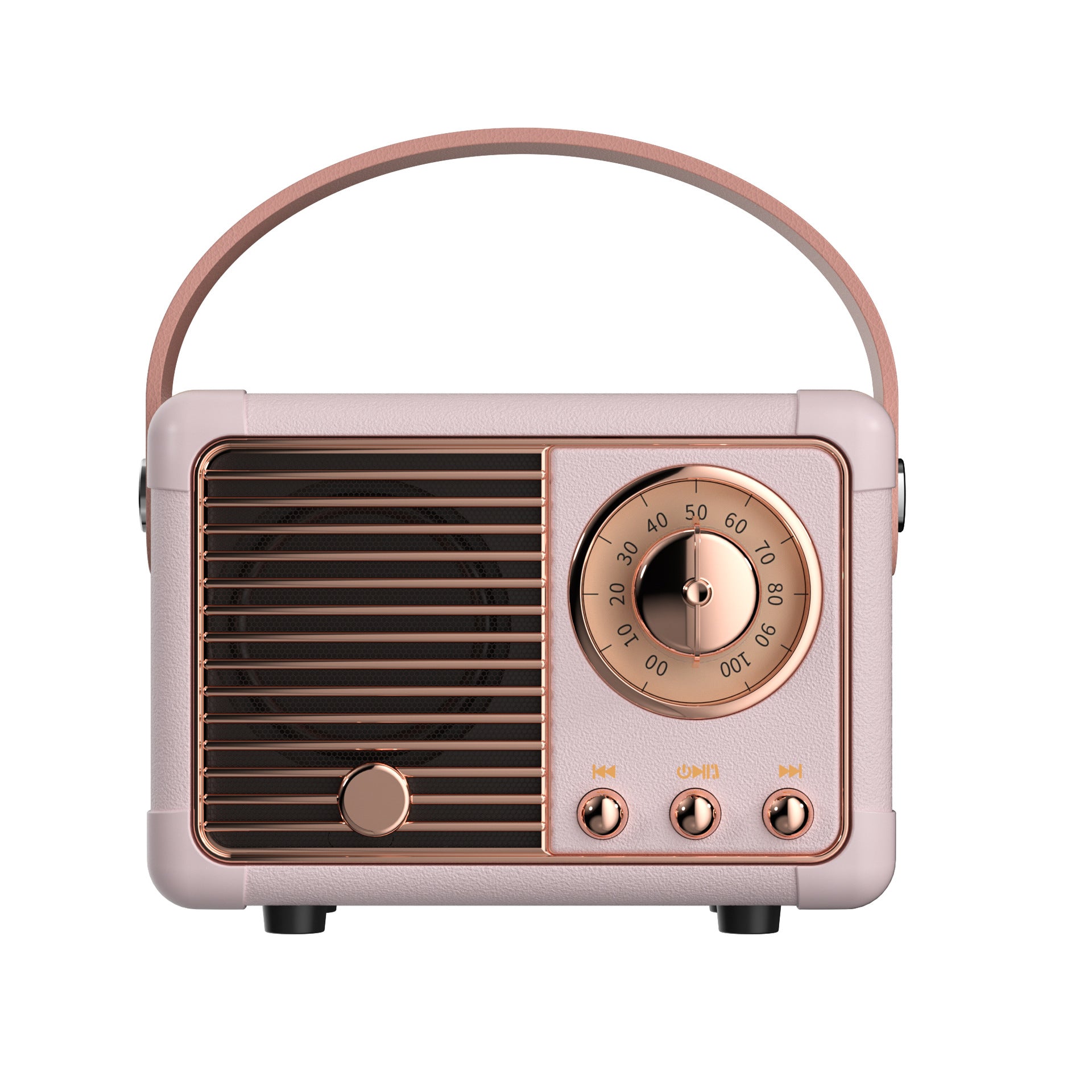 Portable Mini Bluetooth Speaker - Wireless FM Radio, Hands-Free Calling, 10H Playtime - Perfect for Travel, Outdoor Adventures & Home Use