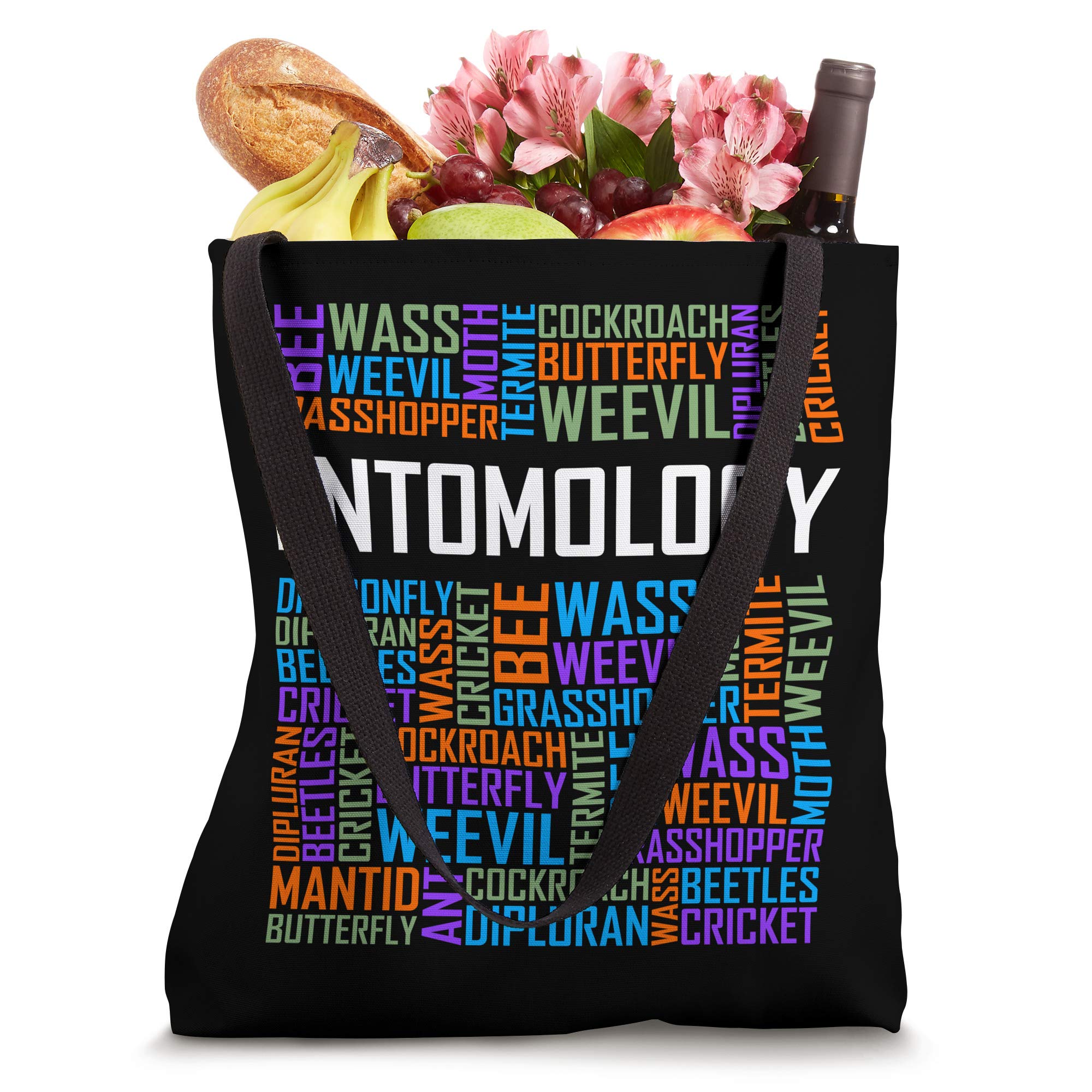 Entomology Gifts for Bug Lovers - Insect Collector Tote Bag - Perfect for Science Enthusiasts, Field Research & Nature Walks