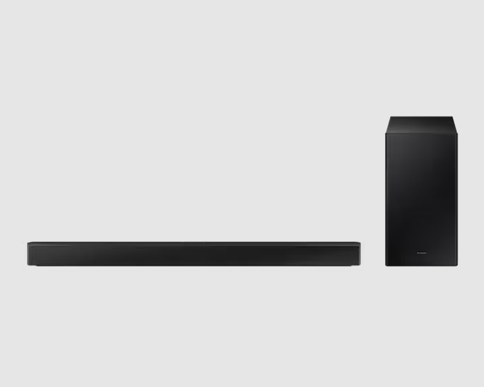Samsung HW-B450 2.1 Channel Soundbar with Dolby Audio - Premium Home Theater Sound System for TV, Movies & Music | Perfect for Living Rooms & Entertainment Spaces