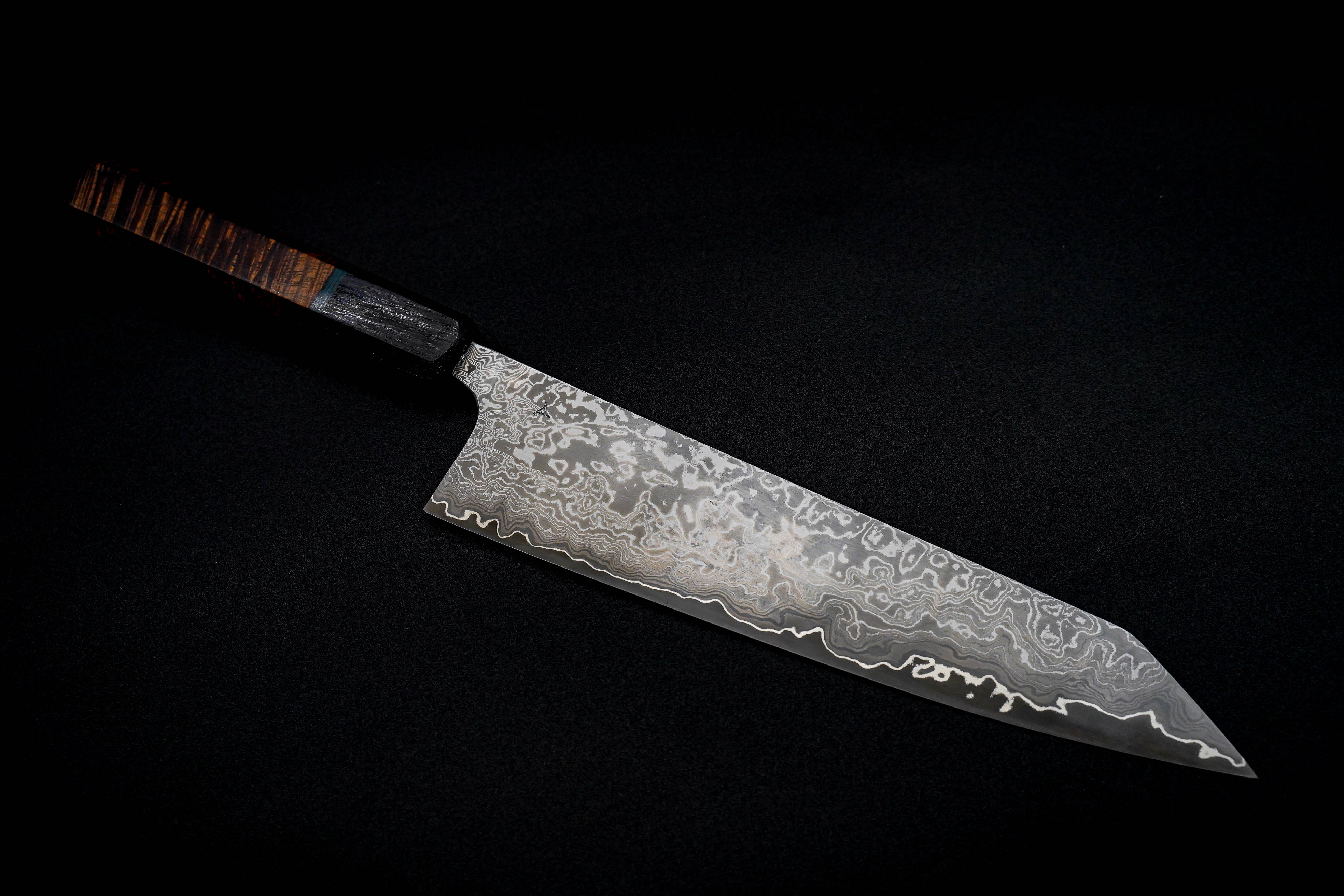 Premium Jamison Chopp 235mm Ultra Blue Gyuto Japanese Chef Knife - High Carbon Steel Blade for Professional Sushi, Meat, and Vegetable Cutting