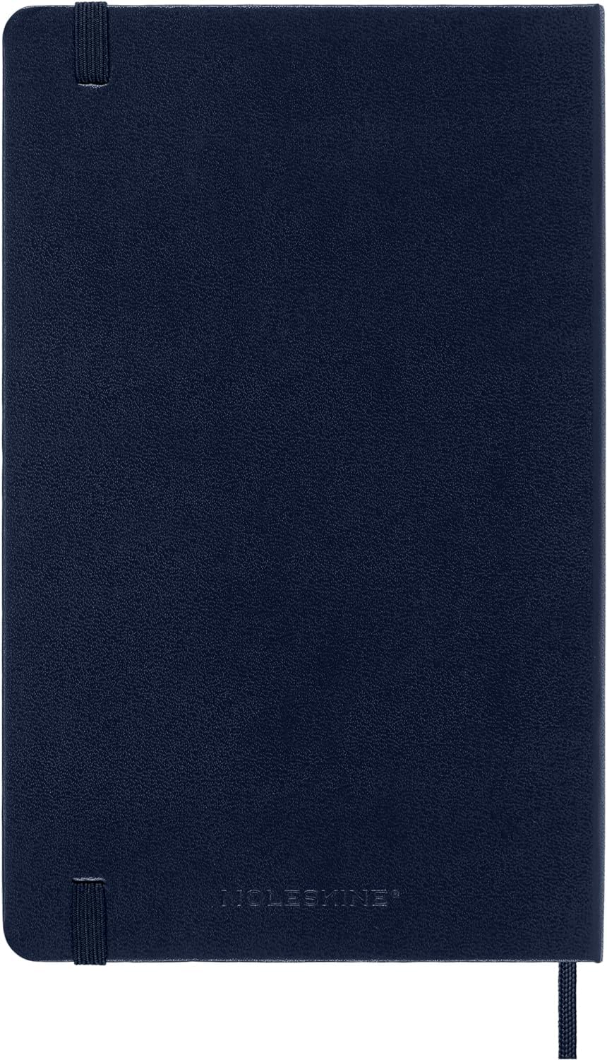 Moleskine Classic 2025 Daily Planner - 12 Month Hard Cover Notebook, 5