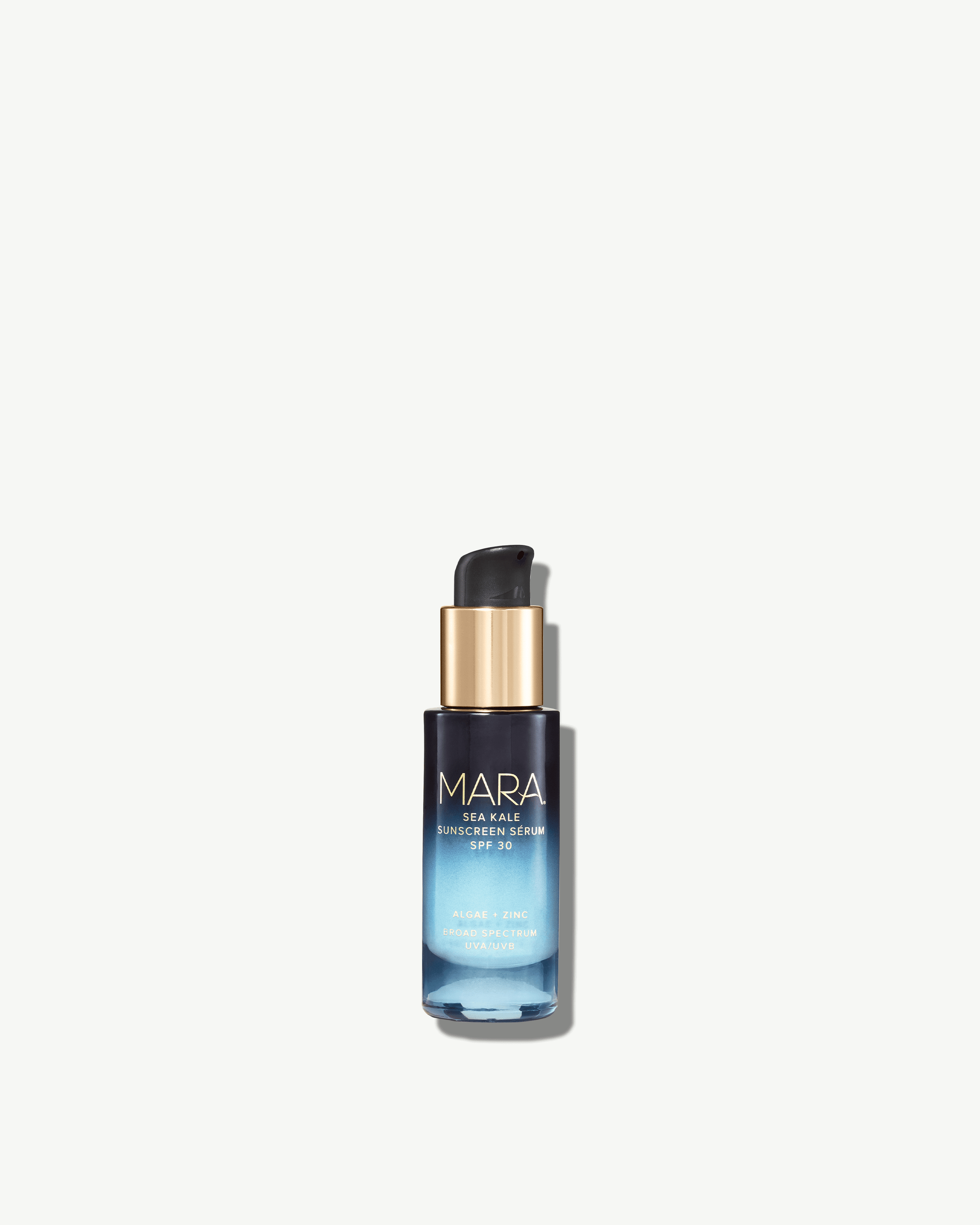 Algae & Zinc Sea Kale Sunscreen Serum SPF 30 - Natural Mineral Sun Protection for Face & Body - Perfect for Beach, Swimming & Outdoor Activities