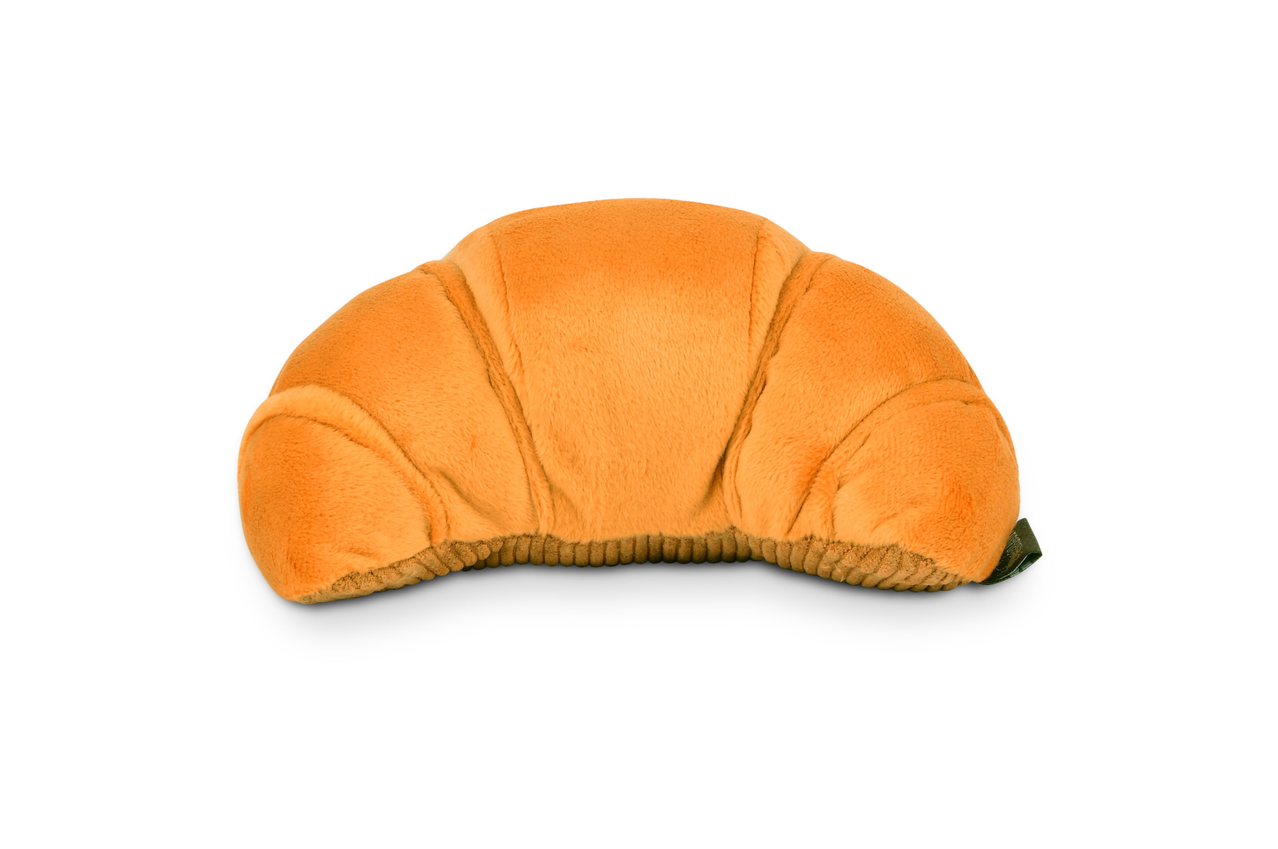 Croissant Plush Dog Toy - Barking Brunch™ Collection by Pet P.L.A.Y. | Soft & Durable Chew Toy for Small & Medium Dogs | Perfect for Playtime, Training & Cuddling