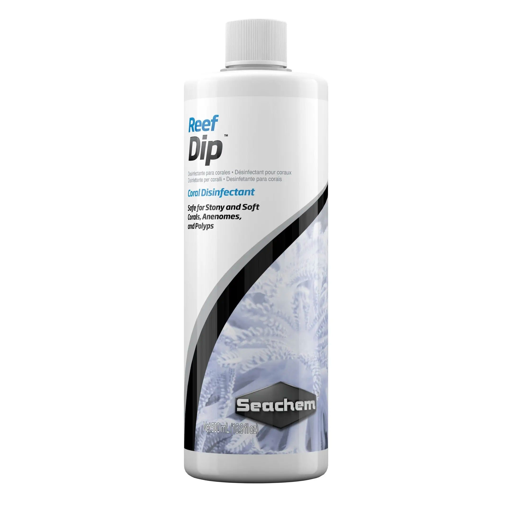 Seachem Reef Dip Coral Treatment - 250ml & 500ml Sizes for Saltwater Aquarium & Coral Reef Tank Maintenance | Prevents Infections & Promotes Coral Health