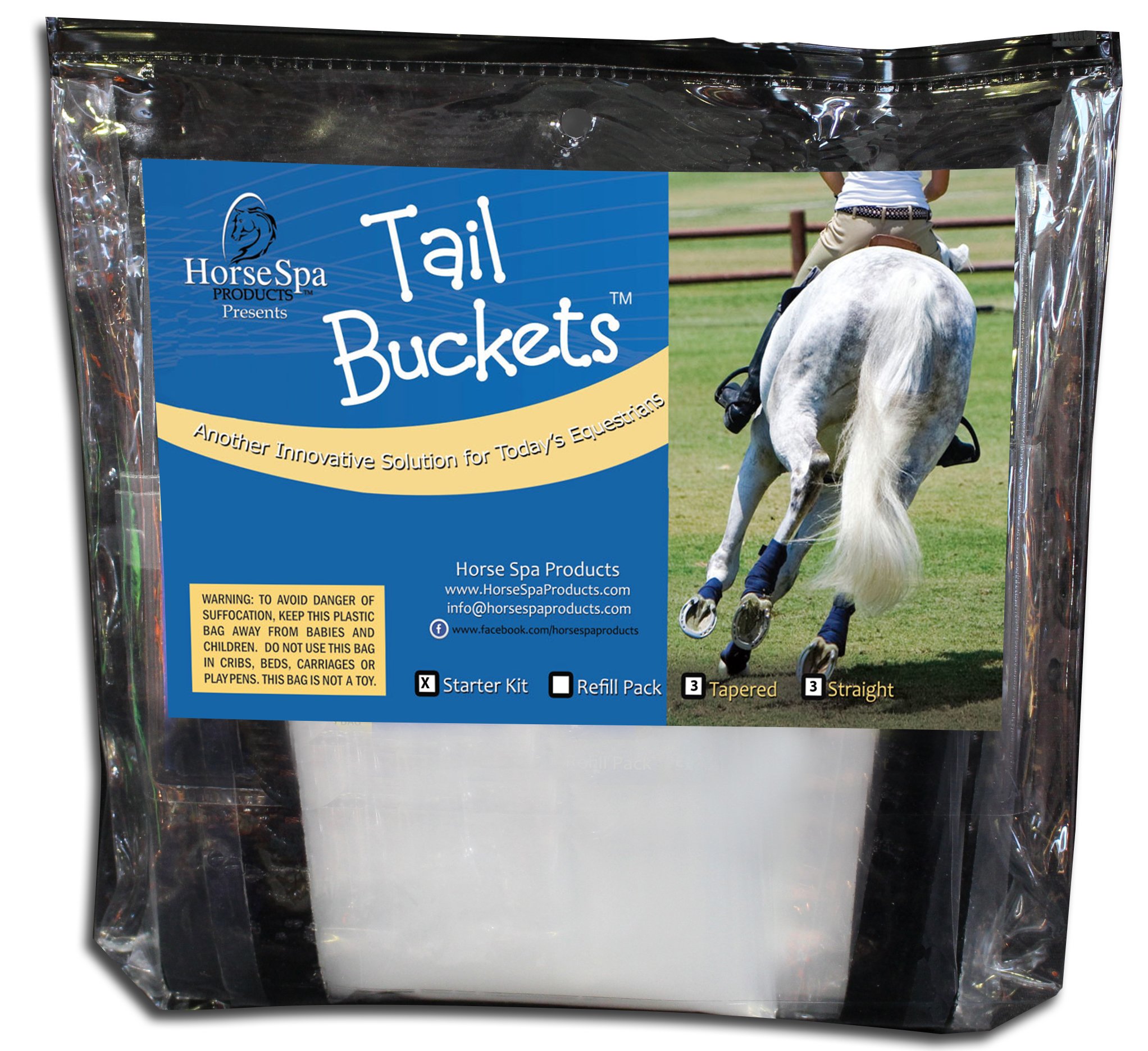TAIL BUCKETS Starter Kit - 8 Piece Dog Grooming Set for Professional & Home Use - Perfect for Bathing, Brushing, and Nail Care