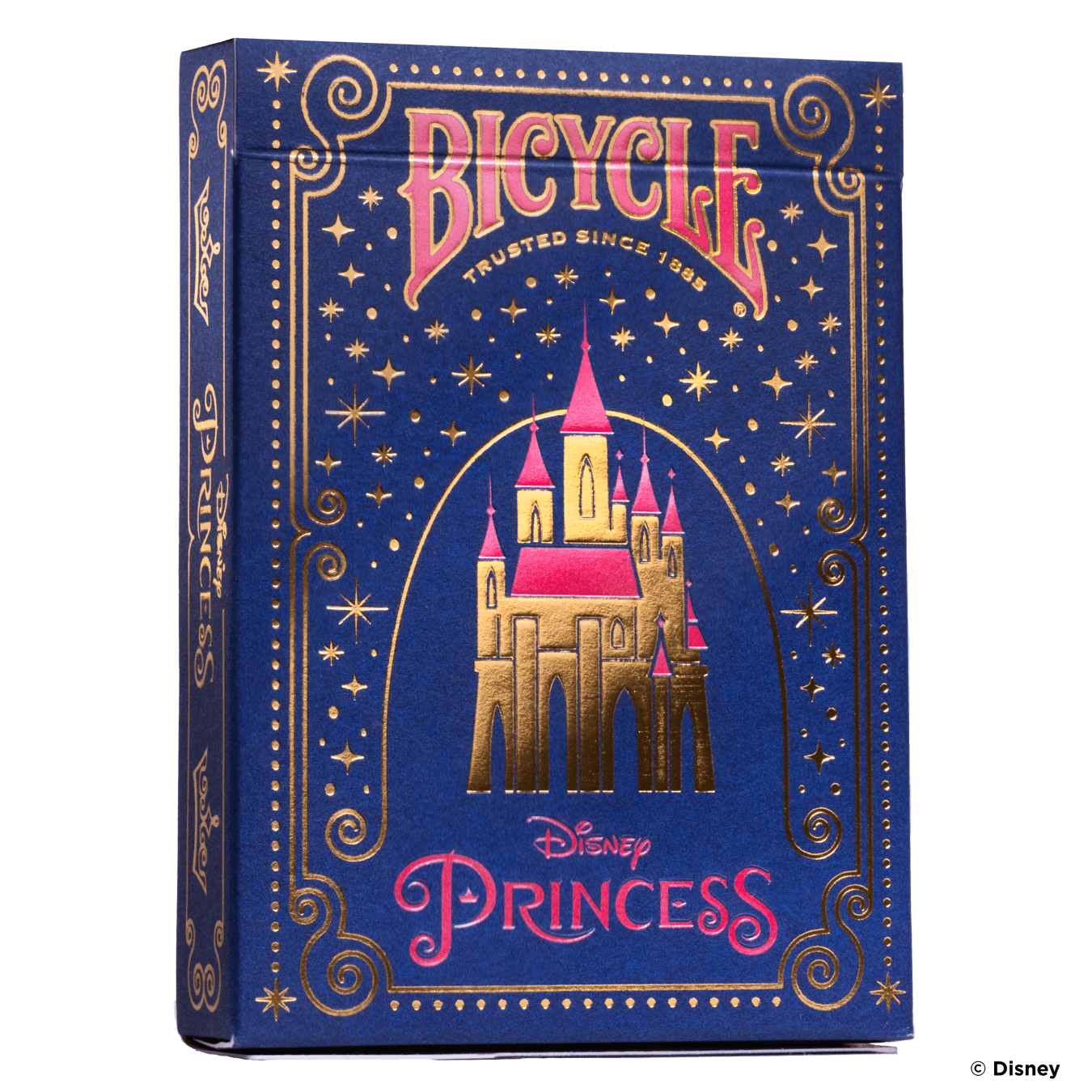 Disney Princess Bicycle Playing Cards - Navy Blue Deck for Kids, Family Game Night & Magic Tricks | Collectible Card Games for Girls & Boys