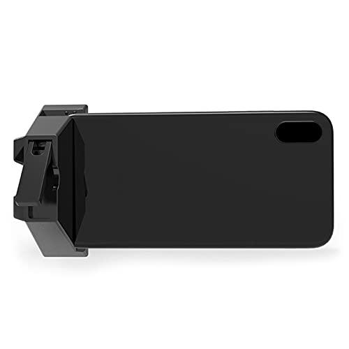 iKASUS Portable Phone Stand with Built-in Sound Amplifier - No Bluetooth or Charging Needed - Hands-Free Speaker Holder for Music, Movies & Videos (Black) - Perfect for Home, Office & Travel Entertainment