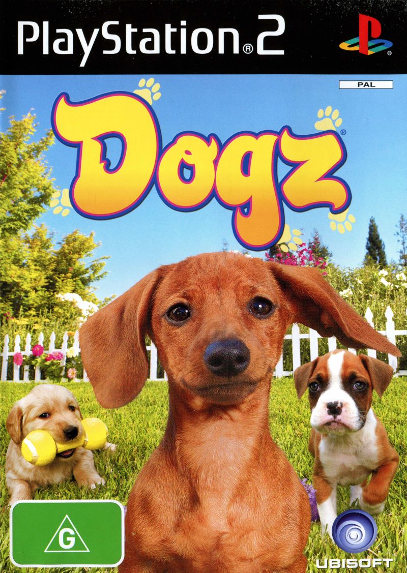 Dogz - PlayStation 2 PS2 Video Game (PAL Version) - Fun Virtual Pet Simulation for Kids & Family Game Night